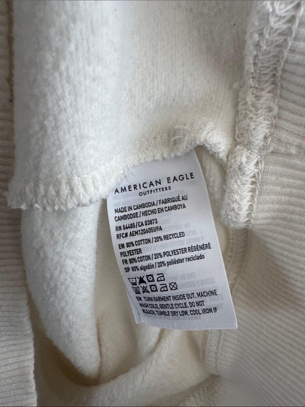 American Eagle Metallica Master Puppets Graphic Distressed oversized sweatshirt - Picture 6 of 8
